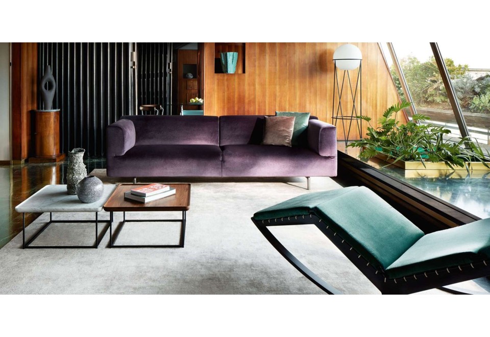 terza foto TOREI Tavolino basso in acciaio da salotto