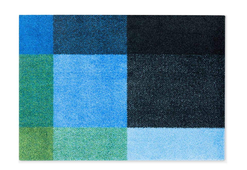 prima foto MIX FOREST Tappeto rettangolare in materiale riciclato