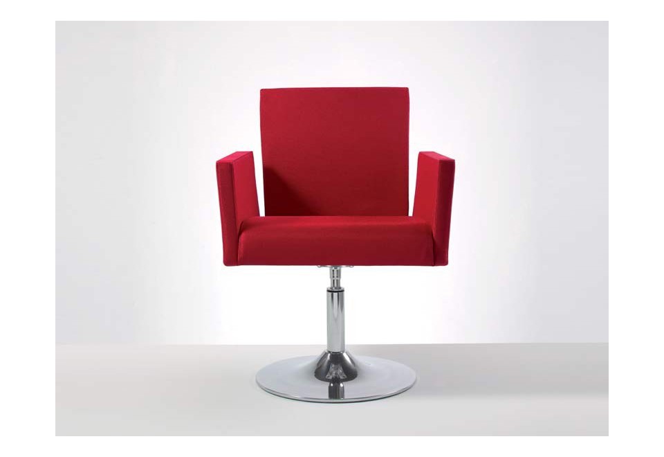 prima foto LOUNGE Poltroncina girevole in pelle