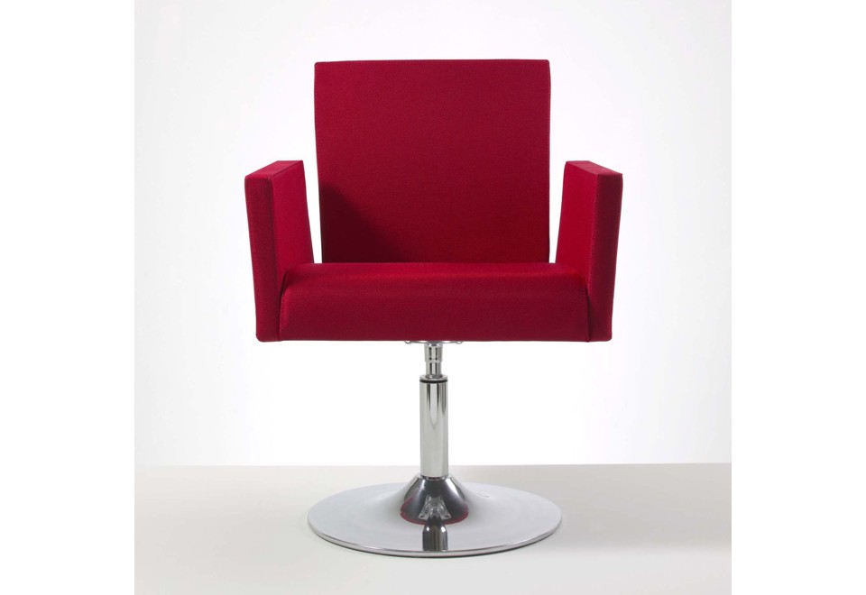 terza foto LOUNGE Poltroncina girevole in pelle