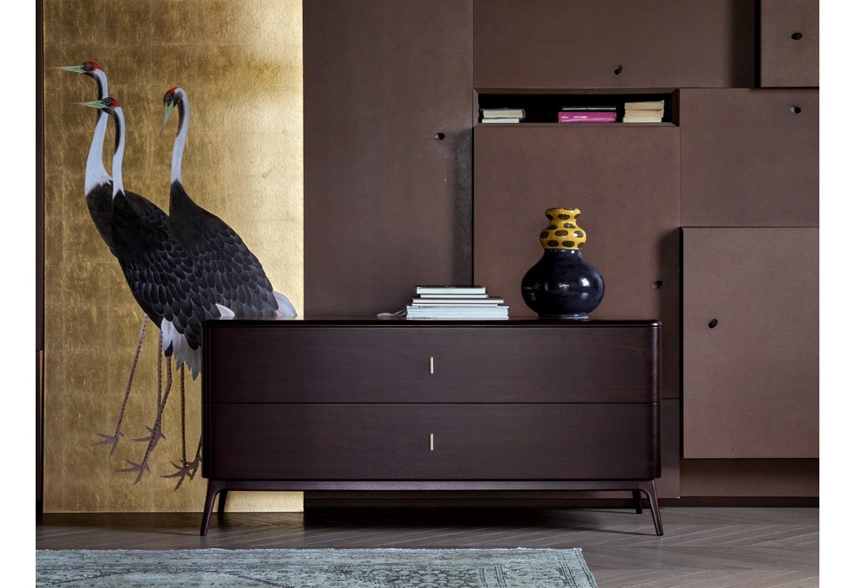 seconda foto INDIGO Cassettiera in legno in stile moderno