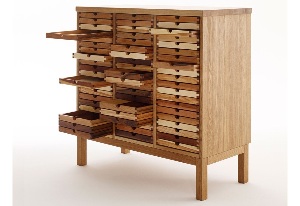 prima foto SIXTEMATIC Cassettiera in legno