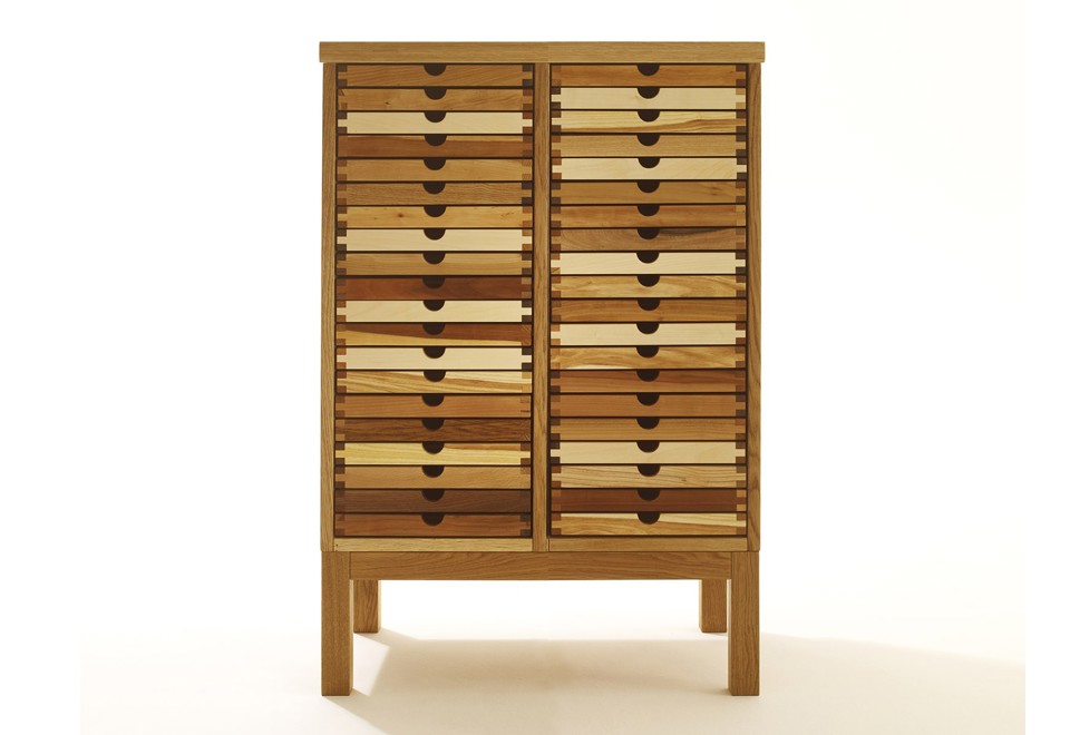 terza foto SIXTEMATIC Cassettiera in legno