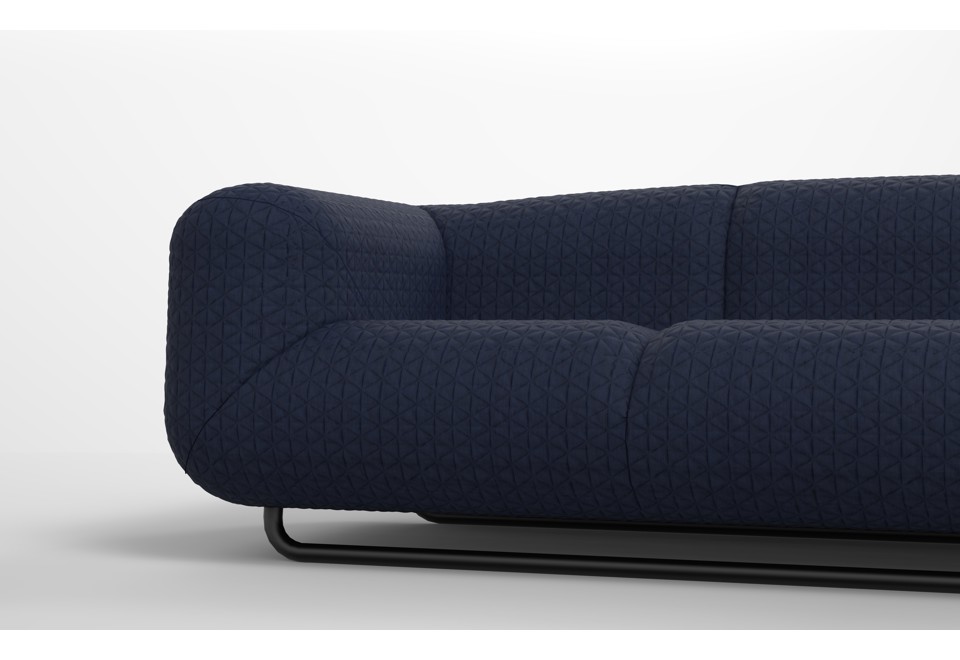 seconda foto CLOUD 9 Divano in tessuto a 3 posti