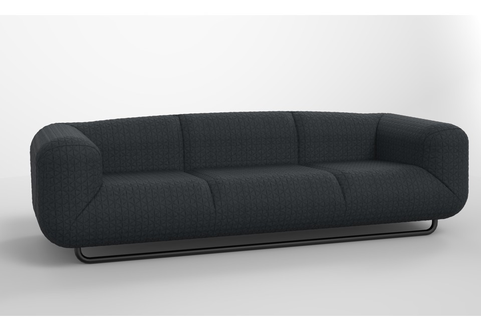 terza foto CLOUD 9 Divano in tessuto a 3 posti