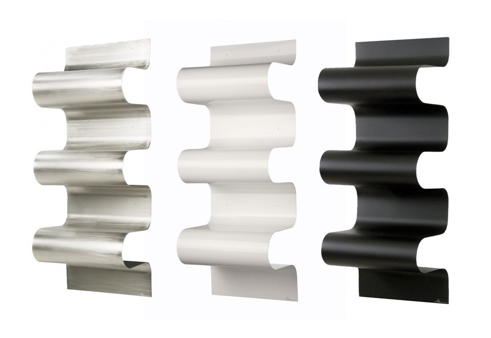 prima foto WAVE Libreria a parete in alluminio