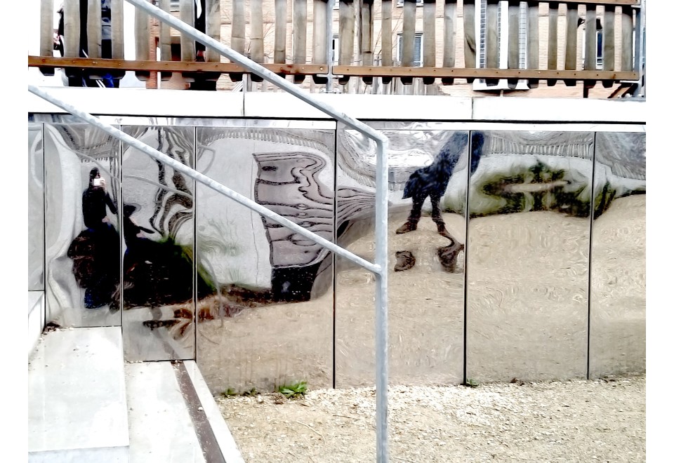 prima foto MIRROR PANEL Pannello in acciaio inox lucidato a specchio