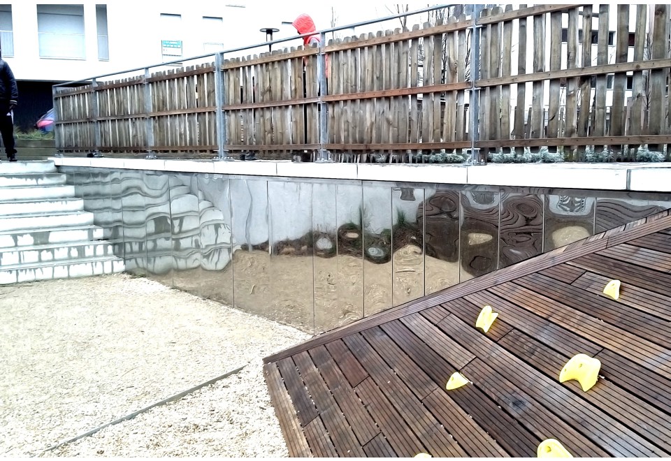 terza foto MIRROR PANEL Pannello in acciaio inox lucidato a specchio