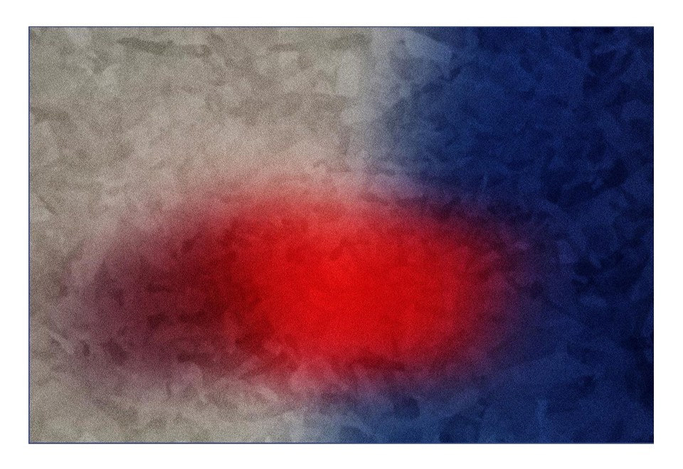 prima foto BLUR 3 Tappeto rettangolare in cotone