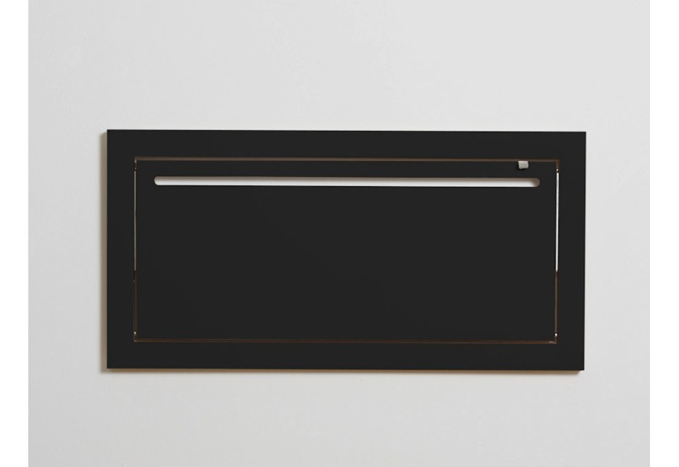 seconda foto FLÄPPS HÄNGRAIL BLACK Appendiabiti da parete in compensato