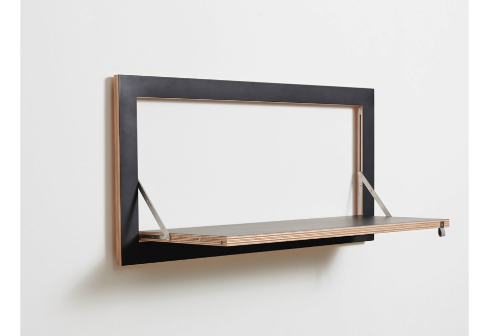 prima foto FLÄPPS 80x40x1 BLACK Libreria in compensato