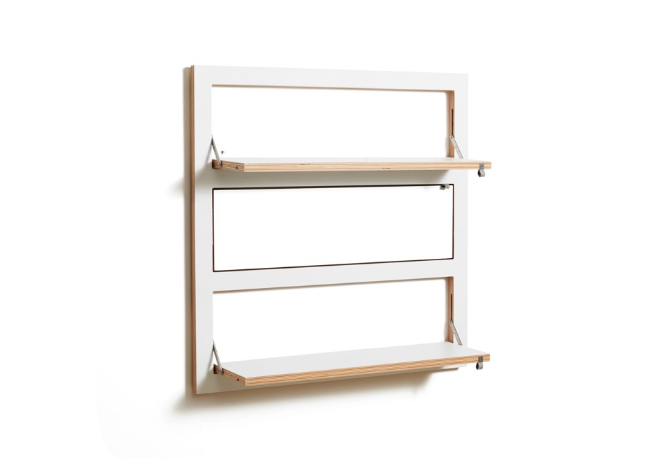prima foto FLÄPPS 80x80x3 WHITE Libreria ufficio in compensato
