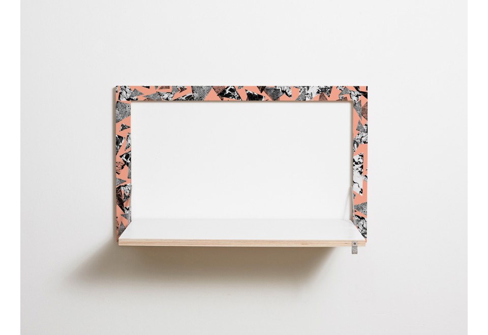 terza foto FLÄPPS SECRETARY PS COLLAGE 3 Scrittoio in compensato