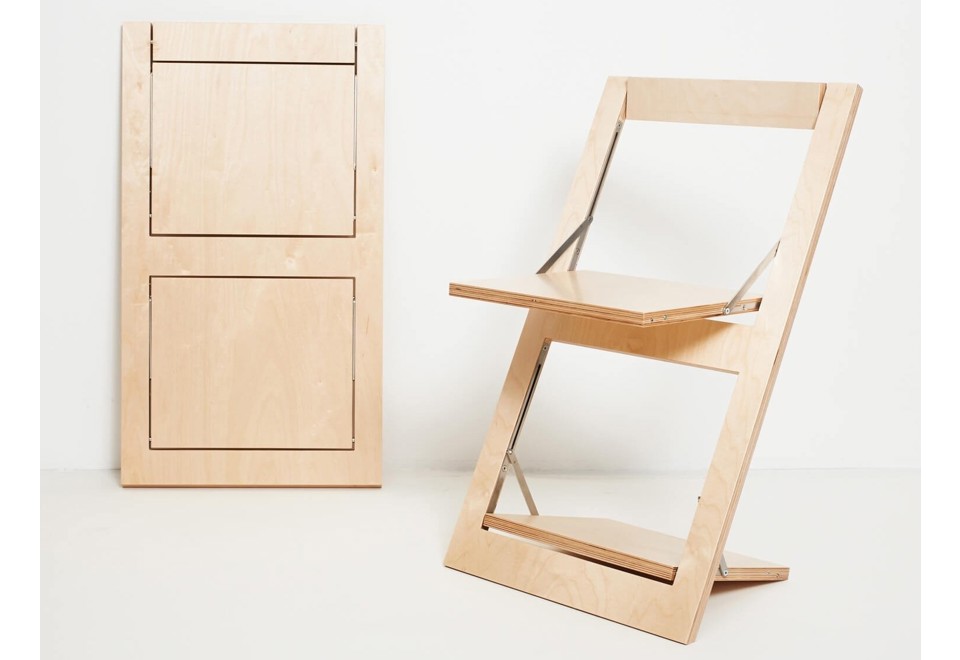 prima foto FLÄPPS FOLDING CHAIR BIRCH Sedia pieghevole in compensato