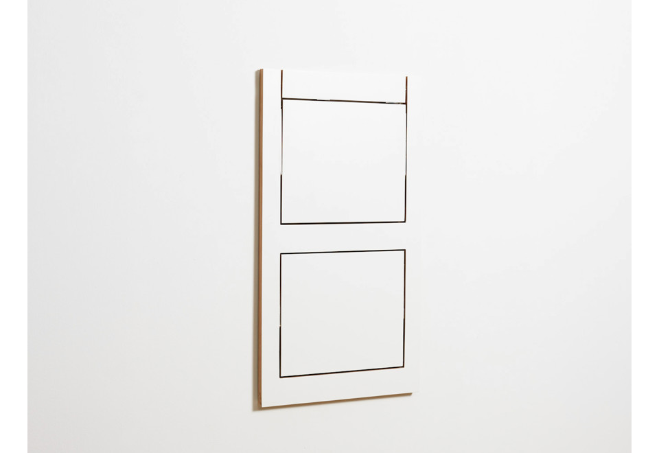 terza foto FLÄPPS FOLDING CHAIR WHITE Sedia pieghevole in compensato