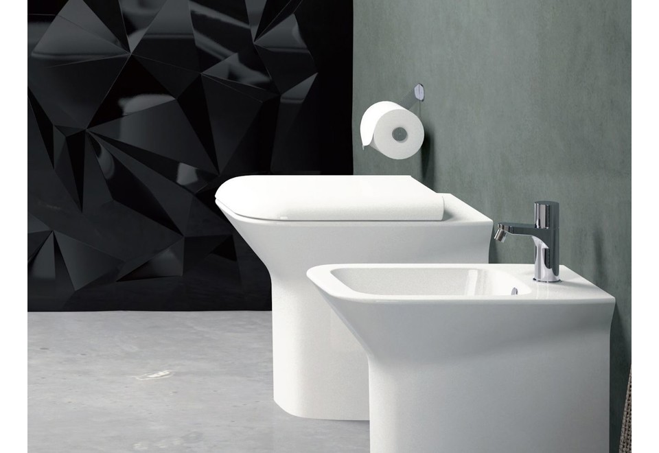 prima foto PRUA Wc in ceramica a pavimento