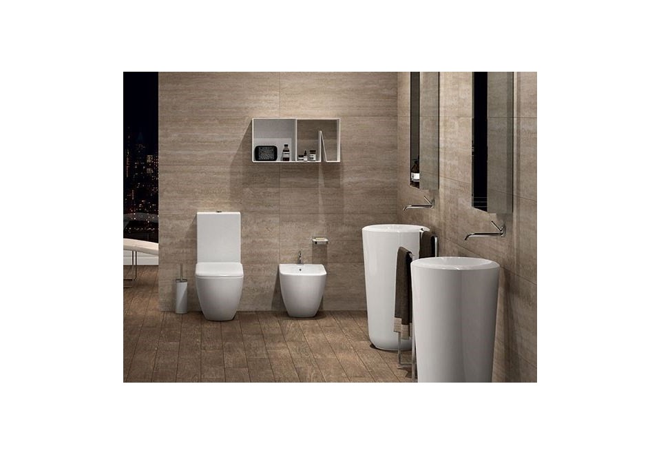 seconda foto FLUID Wc monoblocco in ceramica