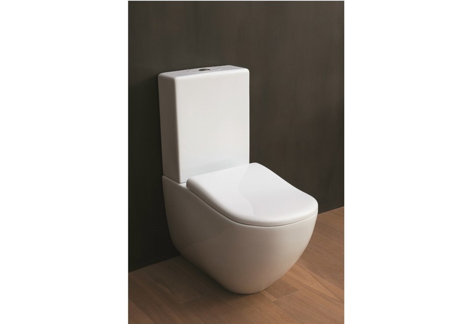 terza foto FLUID Wc monoblocco in ceramica