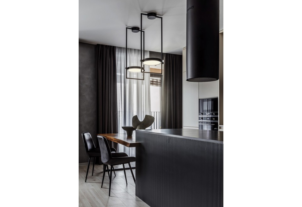 terza foto DORIAN Lampada a sospensione a LED orientabile