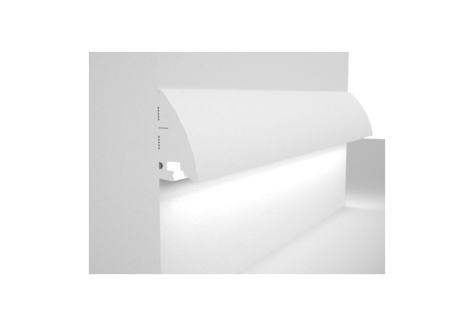 prima foto Segnapasso a parete Segnapasso a LED a parete in EPS per sistemi a cappotto