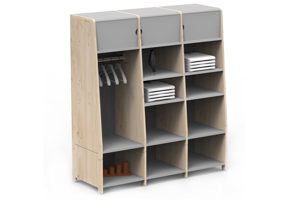 terza foto ASYMETRY Armadio in MDF