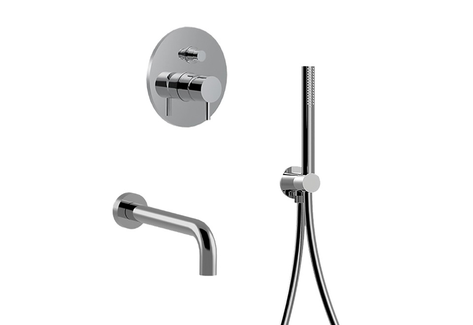 prima foto MY FUTURE 5903 Miscelatore per vasca da incasso in ottone cromato
