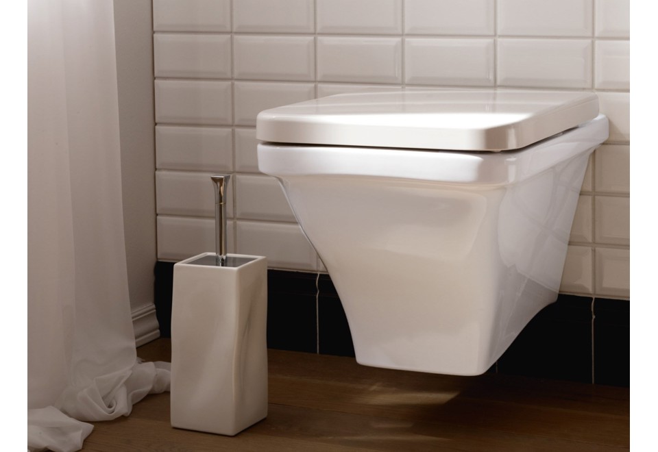 prima foto BUTTERFLY Wc sospeso in ceramica