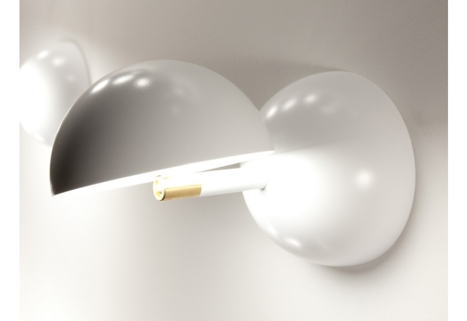prima foto °DIABOLO Lampada da parete a LED orientabile in alluminio