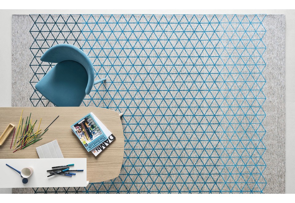 terza foto APOTEMA Tappeto rettangolare a motivi geometrici