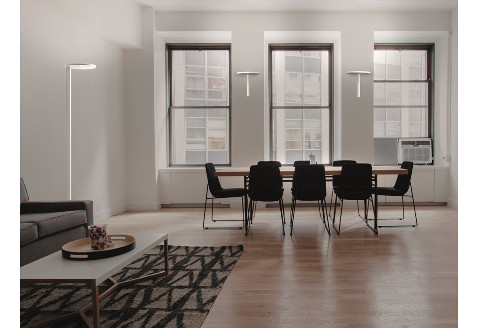 terza foto BUREAU Lampada da terra a LED