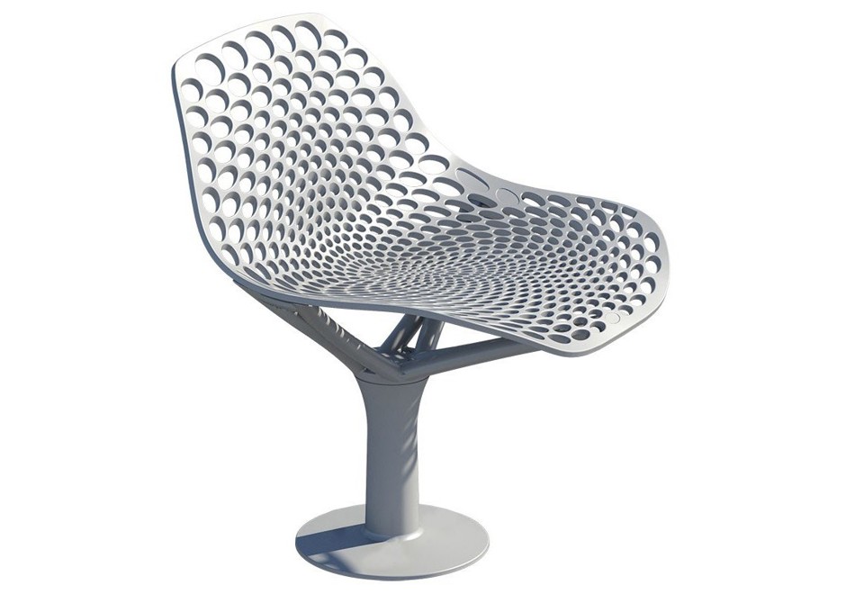 prima foto KEO Seduta da esterni in metallo