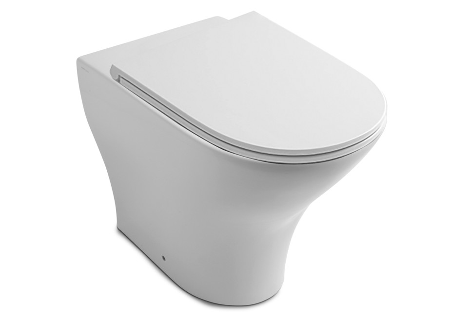 prima foto AQUATECH Wc filo parete in ceramica