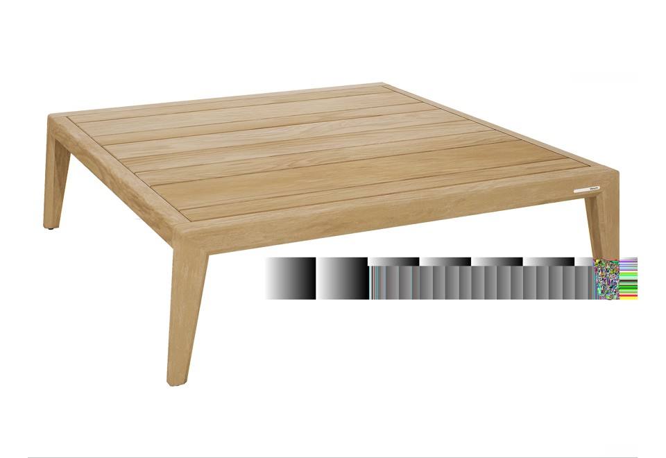 prima foto SUNRISE Tavolino basso quadrato in teak