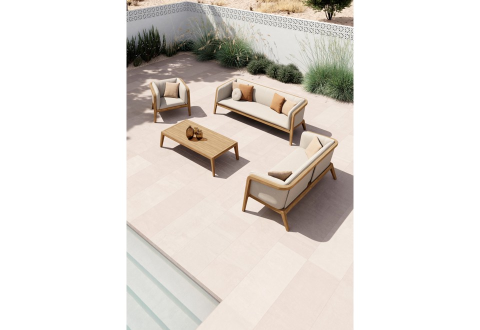 terza foto SUNRISE Tavolino basso quadrato in teak