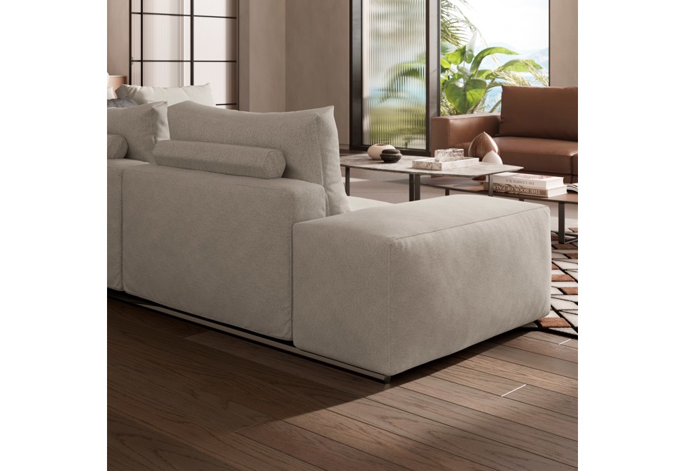 terza foto DOMINIO Divano componibile in tessuto