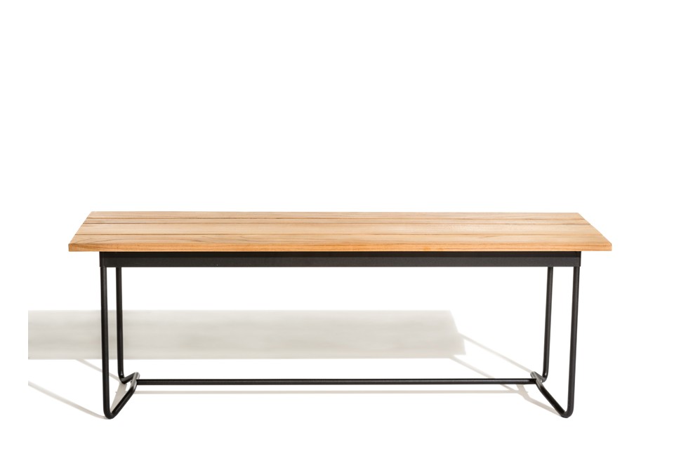 terza foto GRINDA Panca da giardino in teak