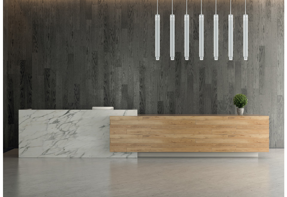 seconda foto CASTEL Lampadario a LED in metallo