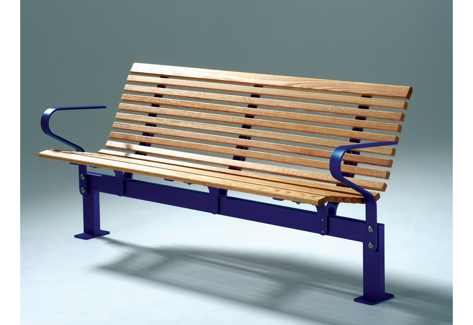 prima foto NO2 Panchina in legno con braccioli