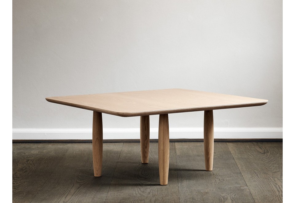 terza foto OKU Tavolino basso quadrato in rovere