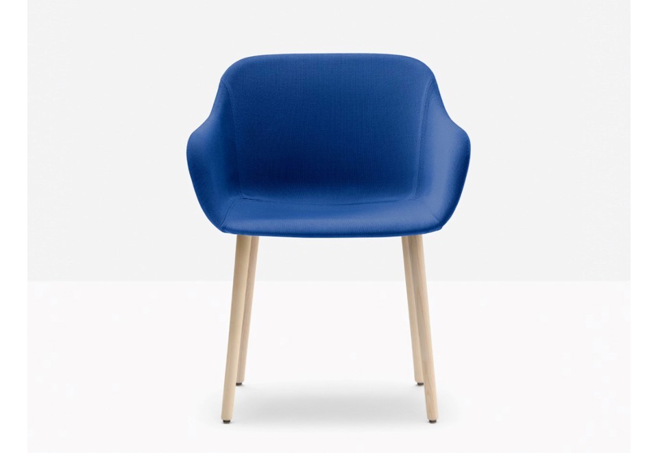 prima foto BABILA XL Sedia in tessuto con braccioli