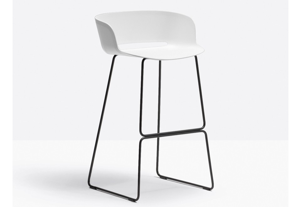 prima foto BABILA 2748 Sgabello alto in polipropilene a slitta