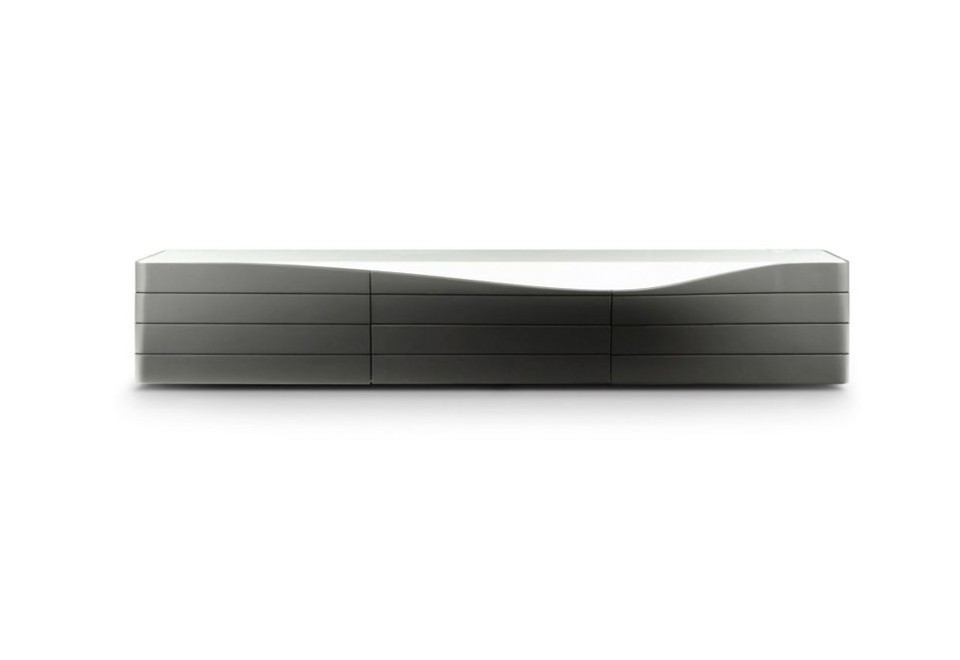 seconda foto ORA ITO Mobile TV basso in MDF con cassetti