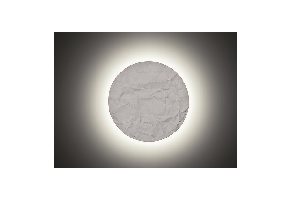 prima foto LUNA Plafoniera a LED in resina e polvere di marmo