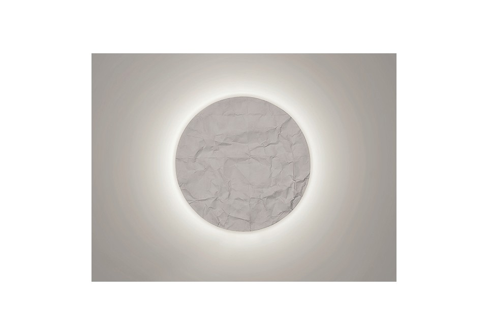 seconda foto LUNA Plafoniera a LED in resina e polvere di marmo