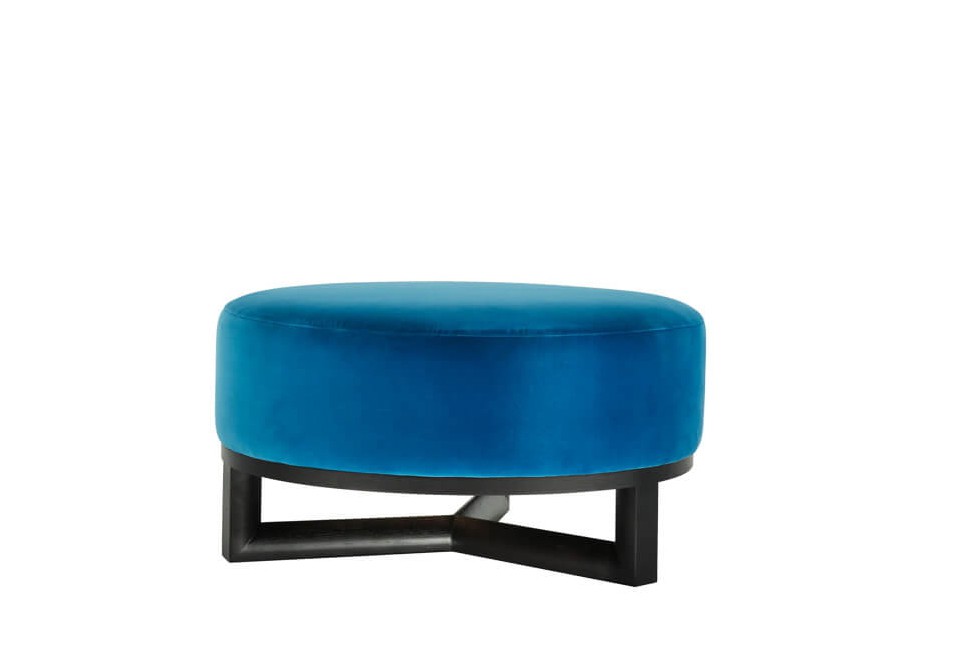 prima foto YOUPI Pouf rotondo in tessuto