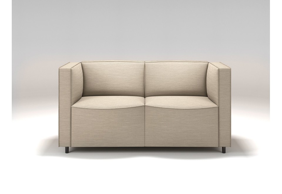 prima foto PAULINE Divano in tessuto a 2 posti