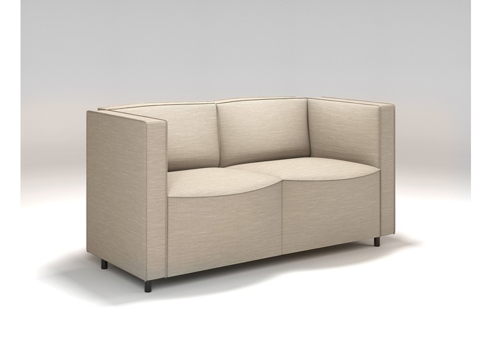 seconda foto PAULINE Divano in tessuto a 2 posti